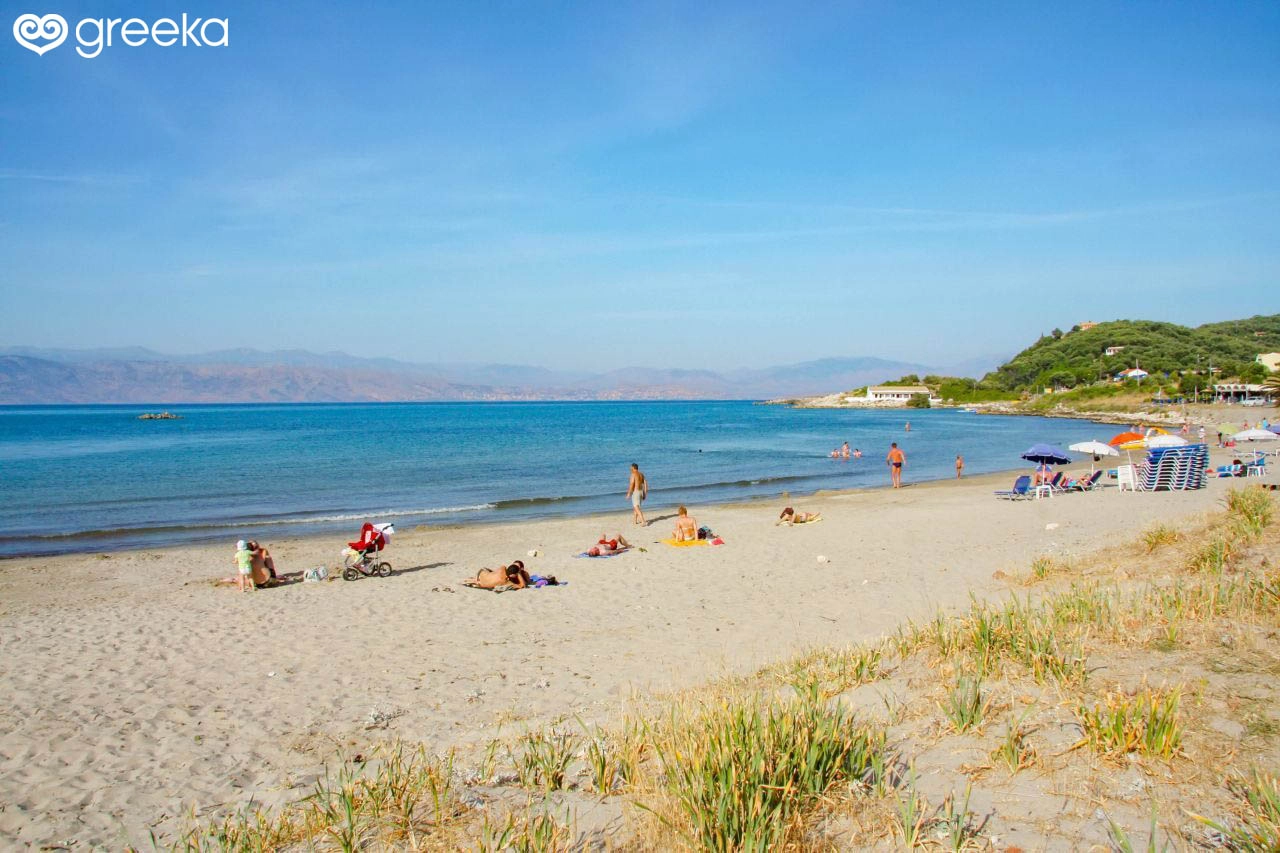  Agios Spiridonos  strand - Korfu