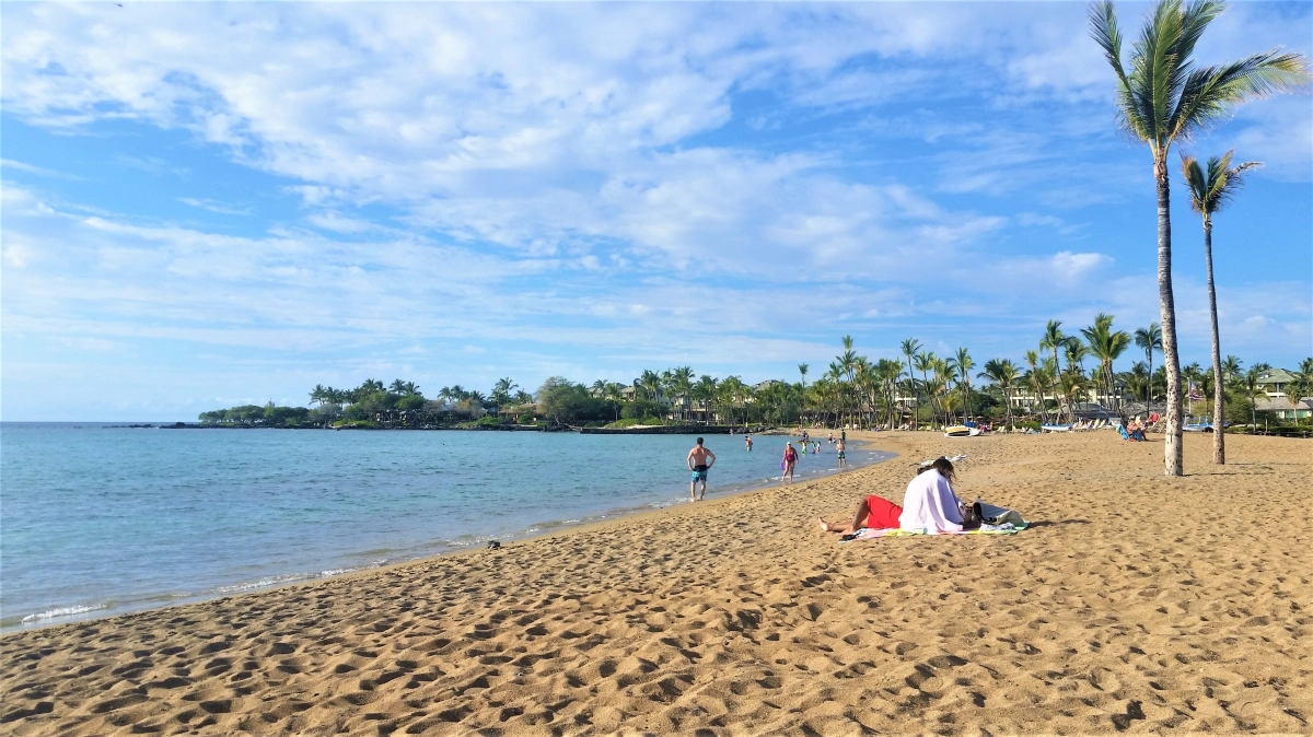  Anaeho’omalu Bay  strand - Hawaii Islands
