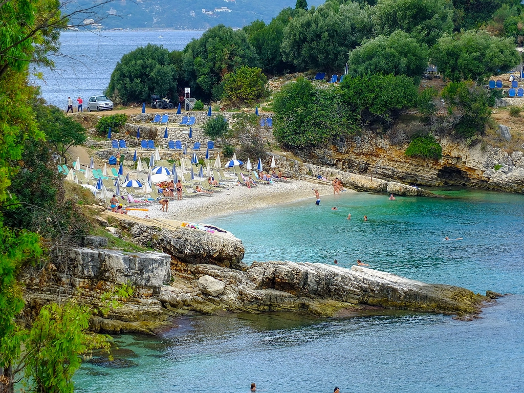  Bataria Kassiopi  strand - Korfu