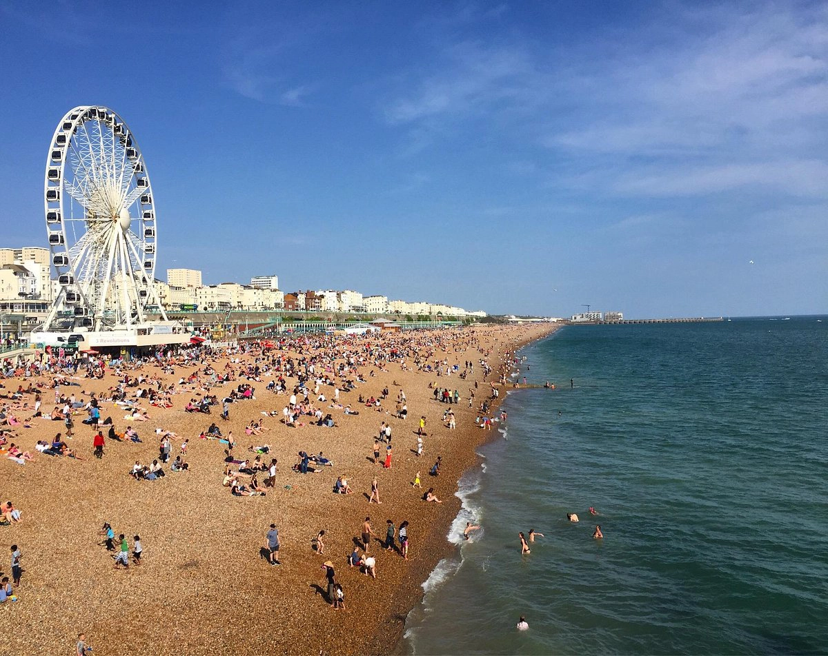  Brighton  strand - Great Britain