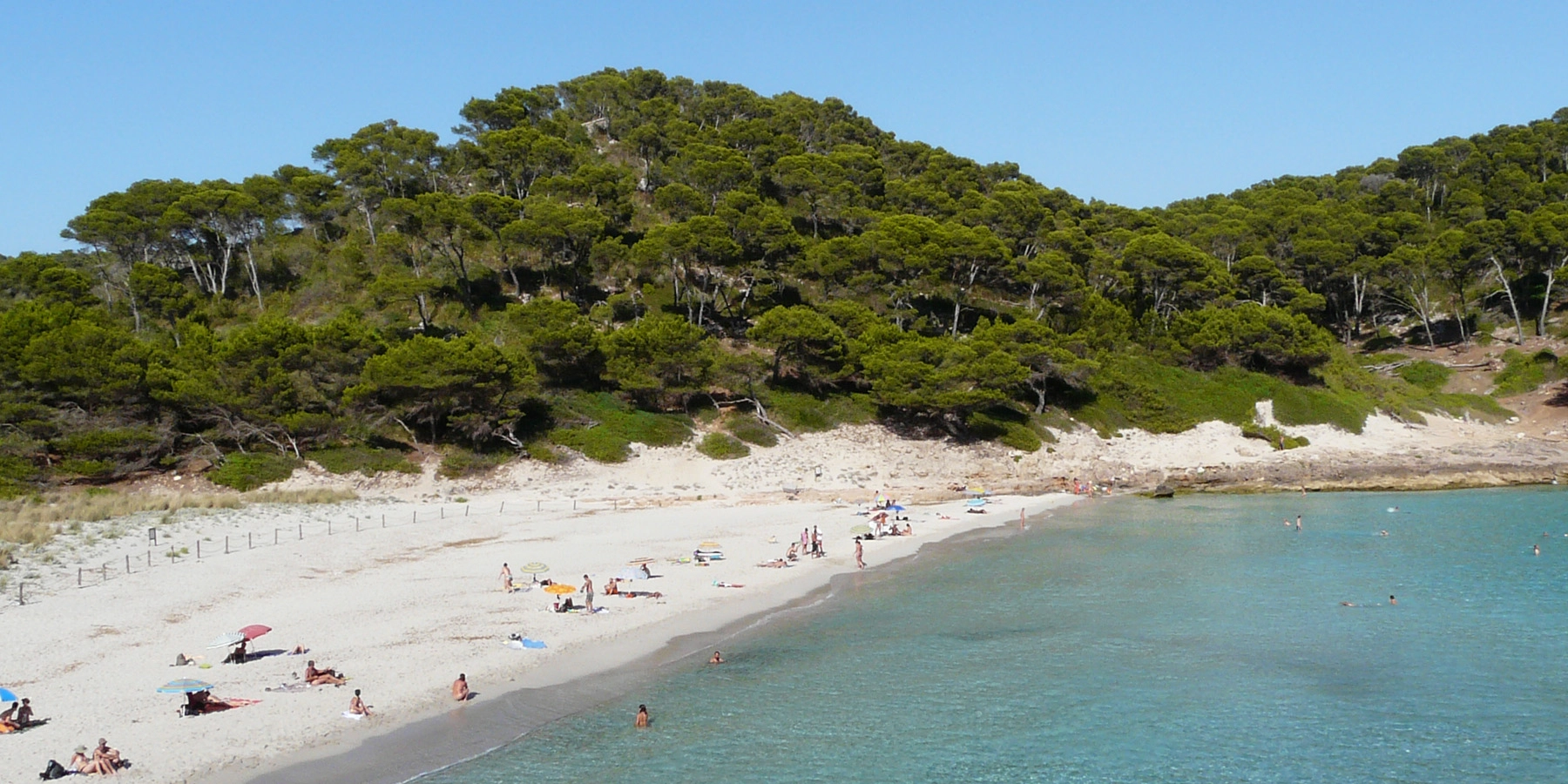  Cala Trebaluger  strand - Menorca