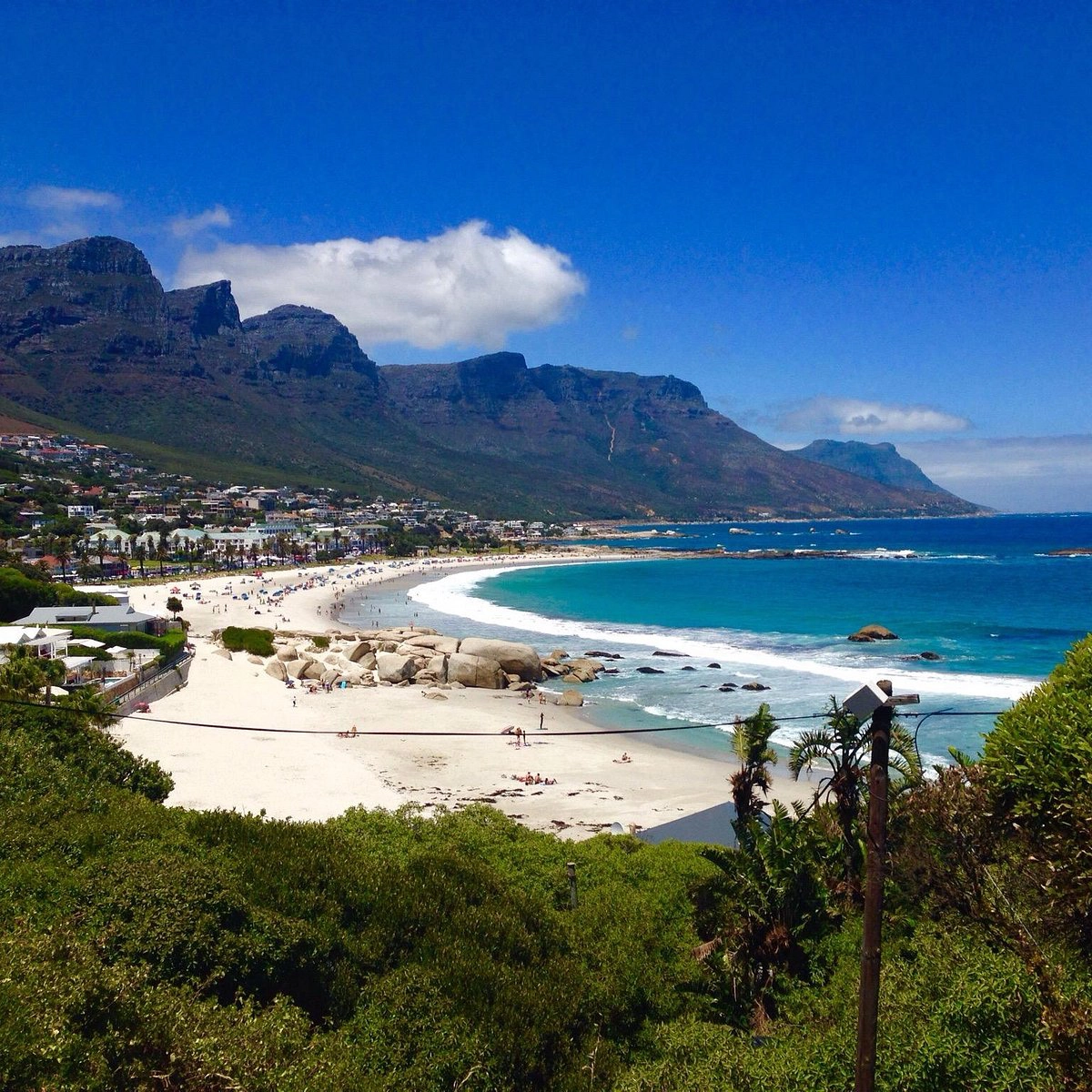  Camps Bay  strand - South African Atlantic Coast