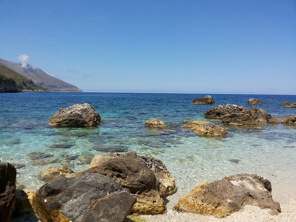  Castellammare del Golfo  strand - Szicília