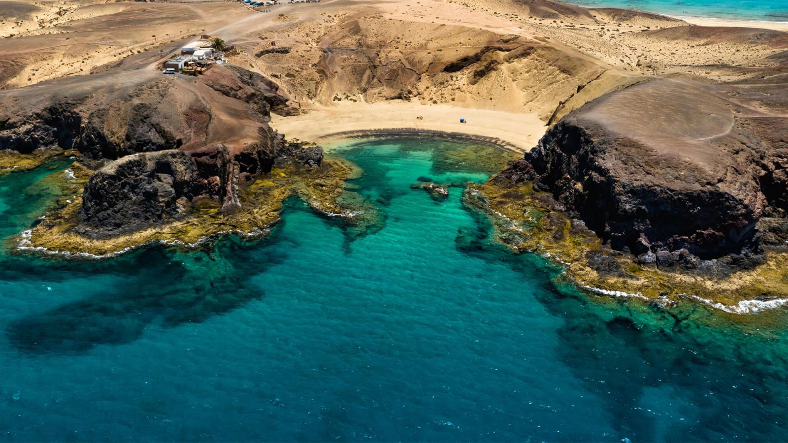El Papagayo Strand tenger hőmérséklete