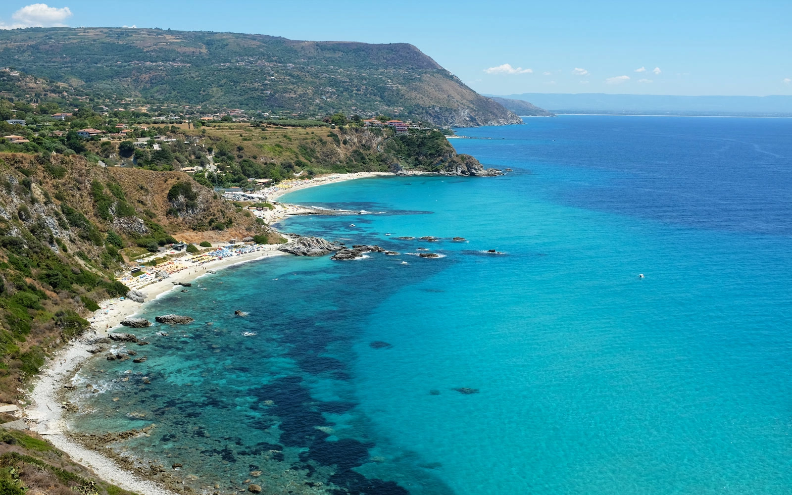 Grotticelle Strand (Capo Vaticano) tenger hőmérséklete