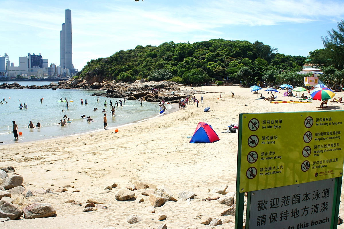 Hung Shing Yeh Strand tenger hőmérséklete