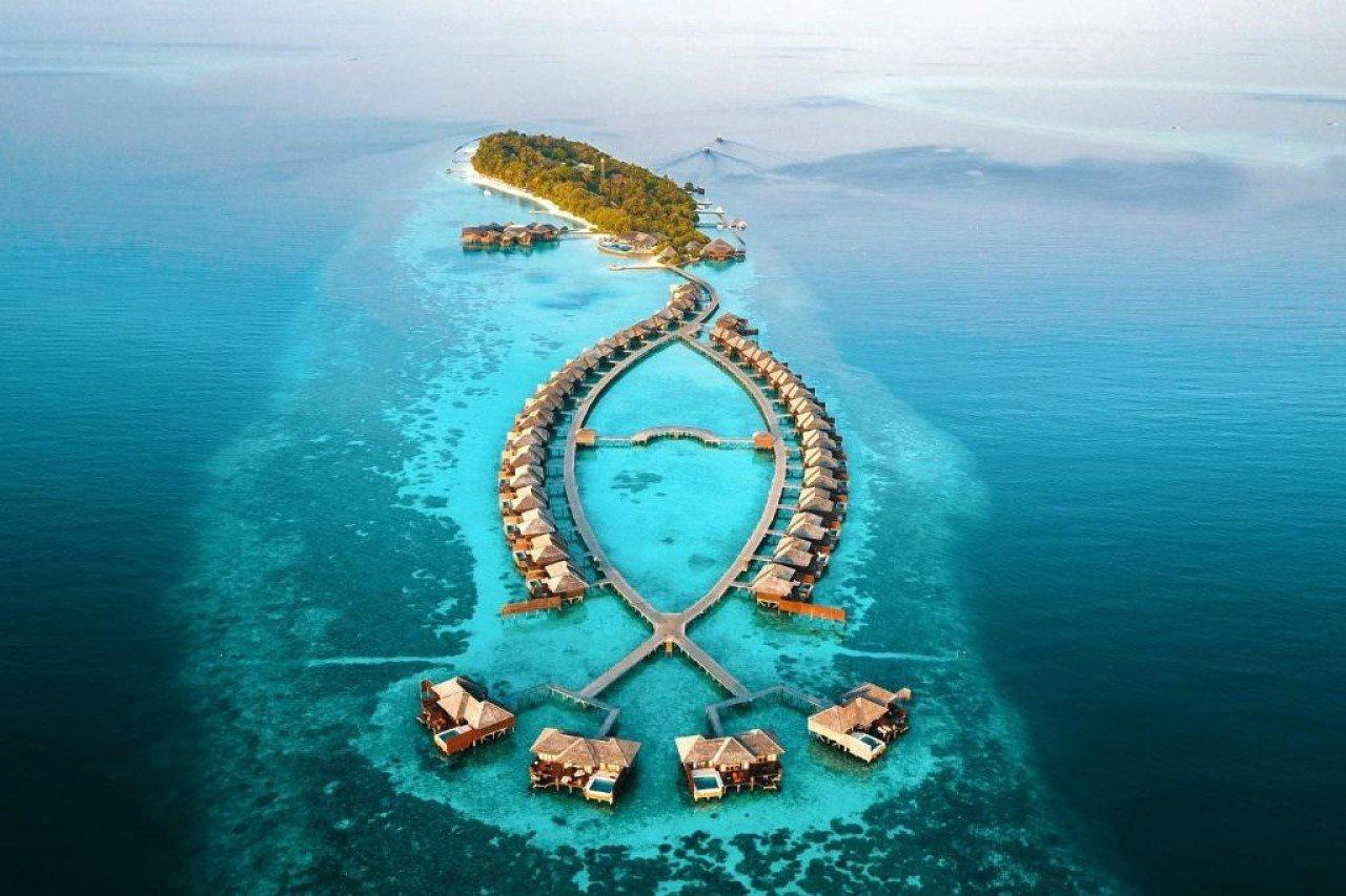  Huvahendhoo Island  strand - Maldives