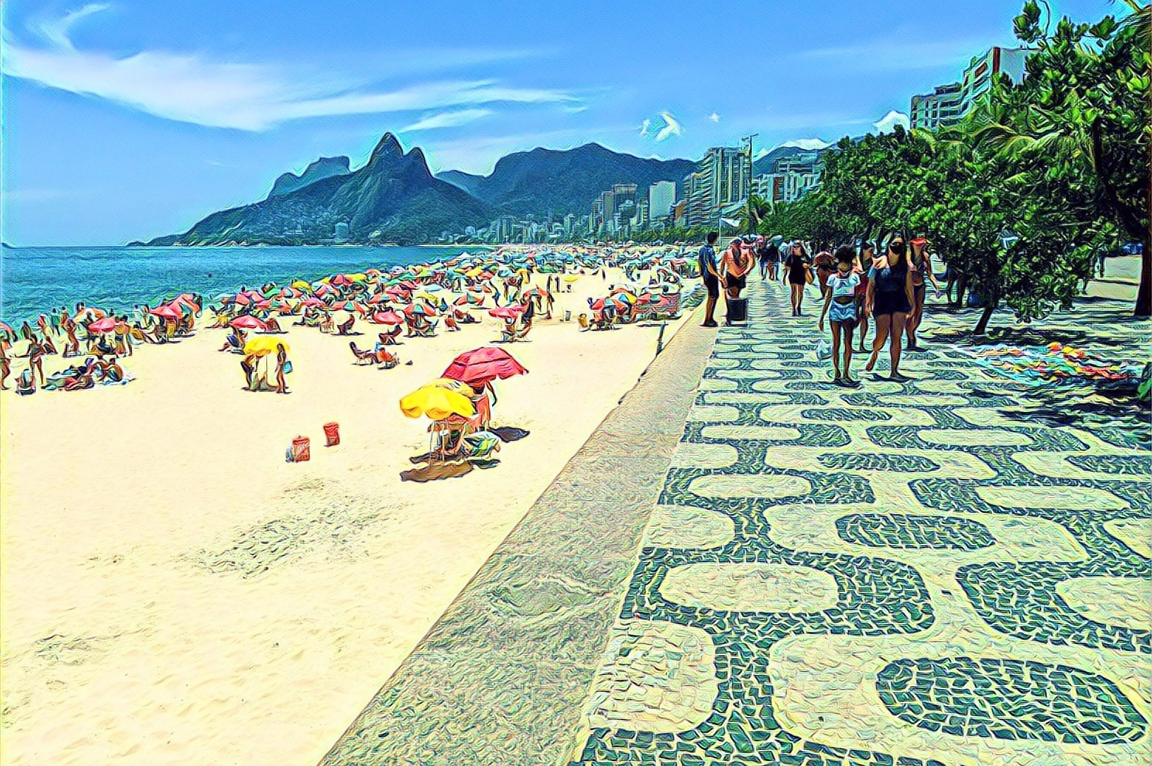  Ipanema  strand - Brazil