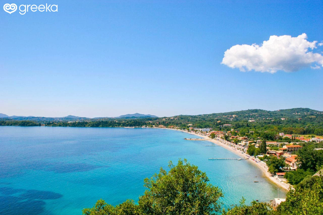 Ipsos  strand - Korfu