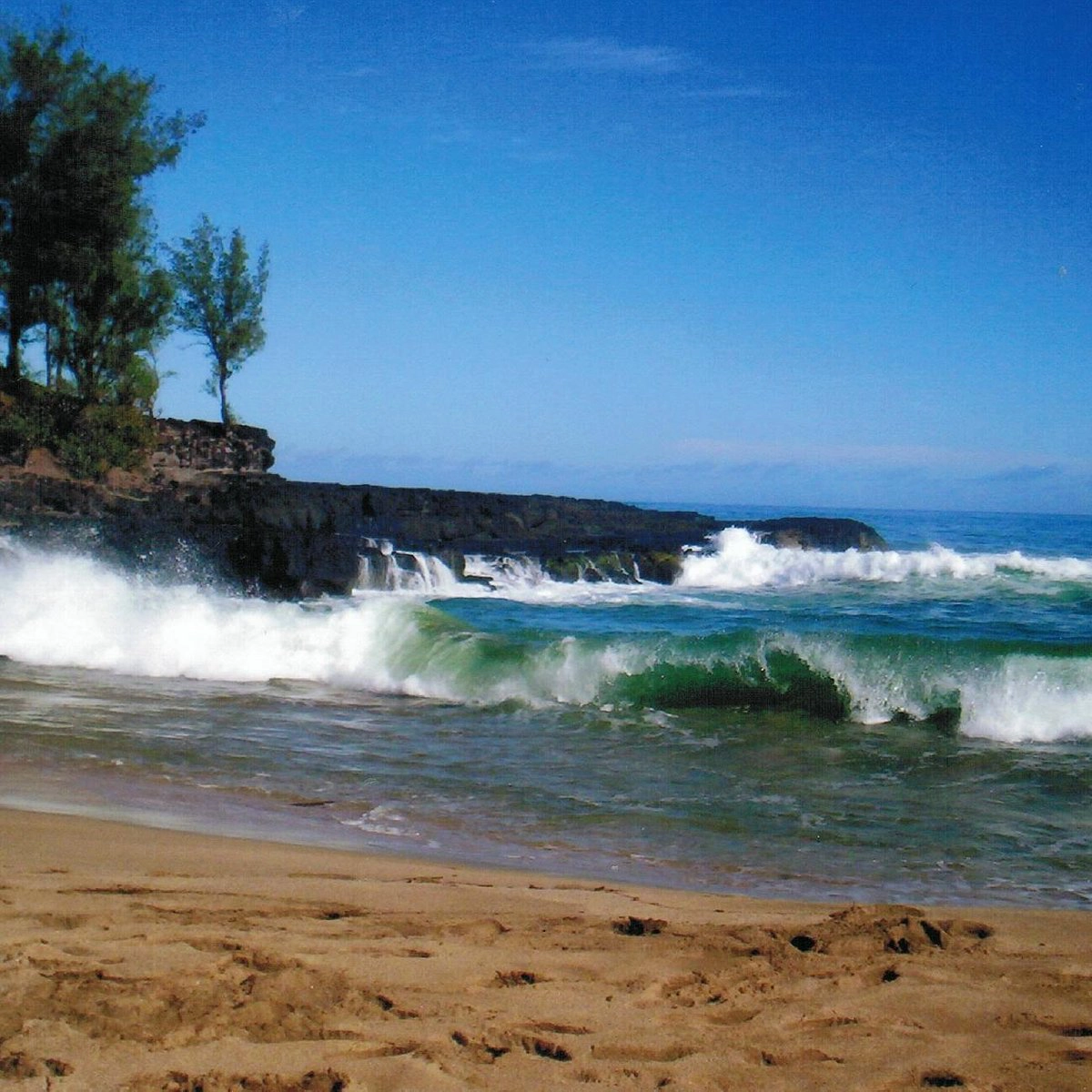  Kalihiwai  strand - Hawaii Islands