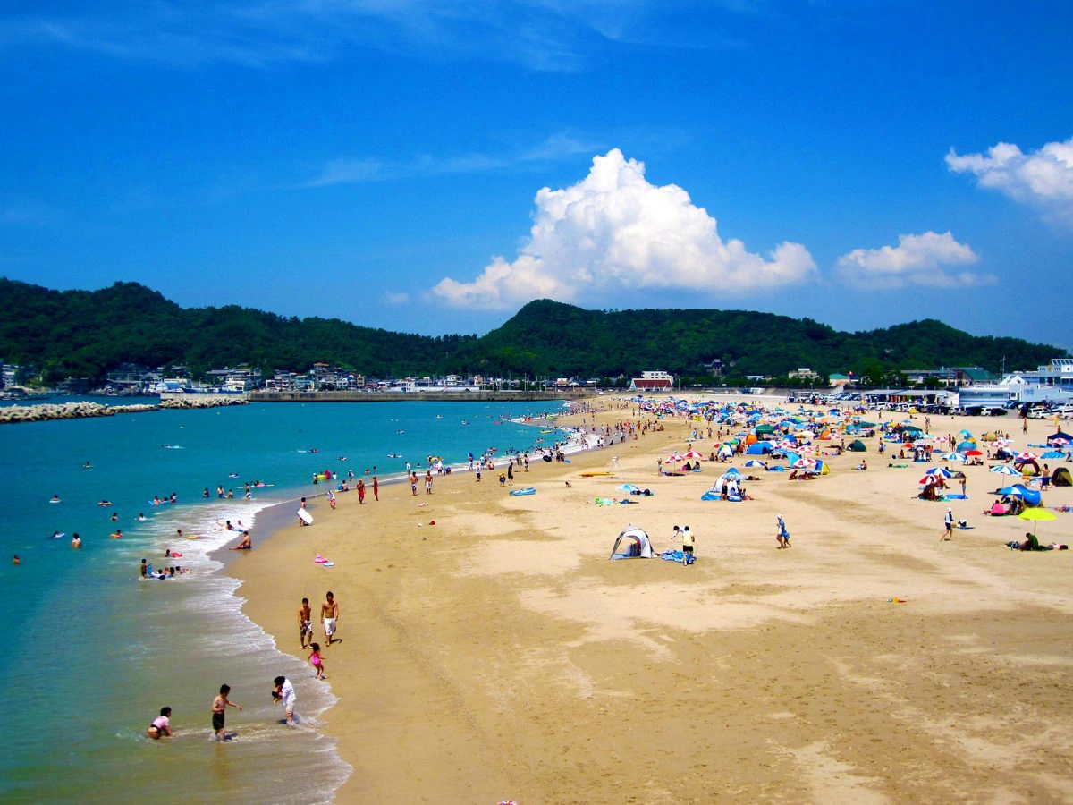  Kataonami  strand - Japán