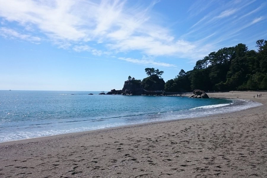 Katsurahama Strand tenger hőmérséklete