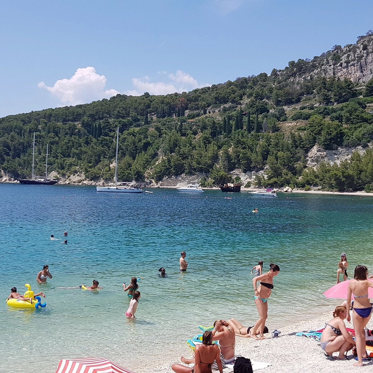  Kašjuni  strand - Croatia