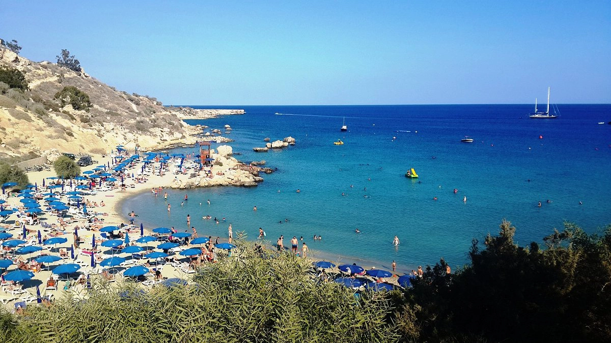  Konnos Bay  strand - Ciprus
