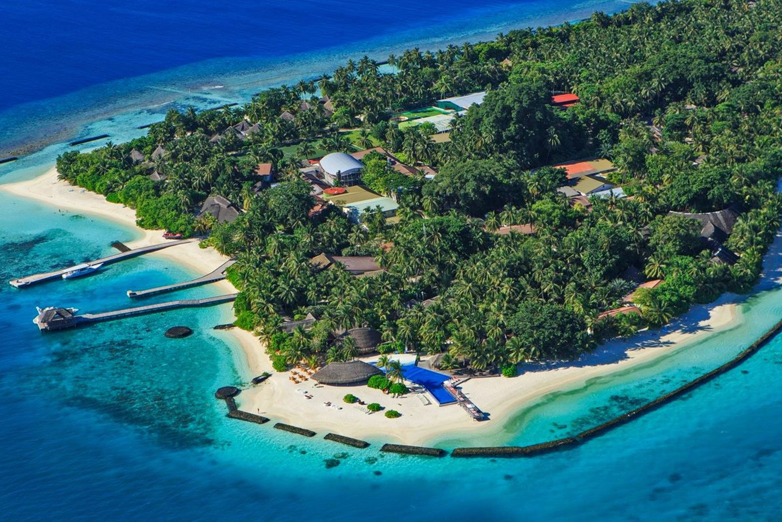  Kuramathi Island  strand - Maldives