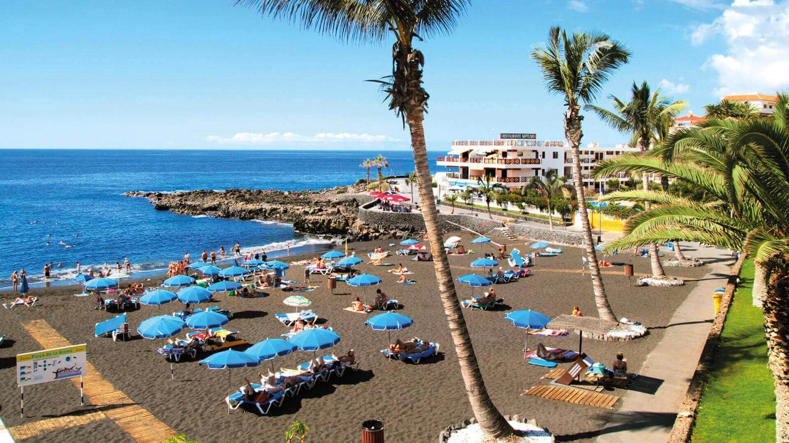  La Arena  strand - Tenerife