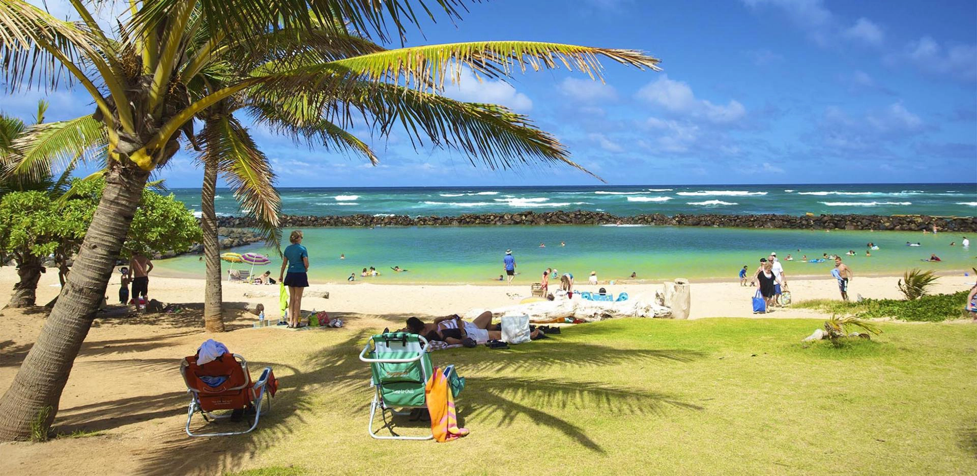  Lydgate  strand - Hawaii Islands
