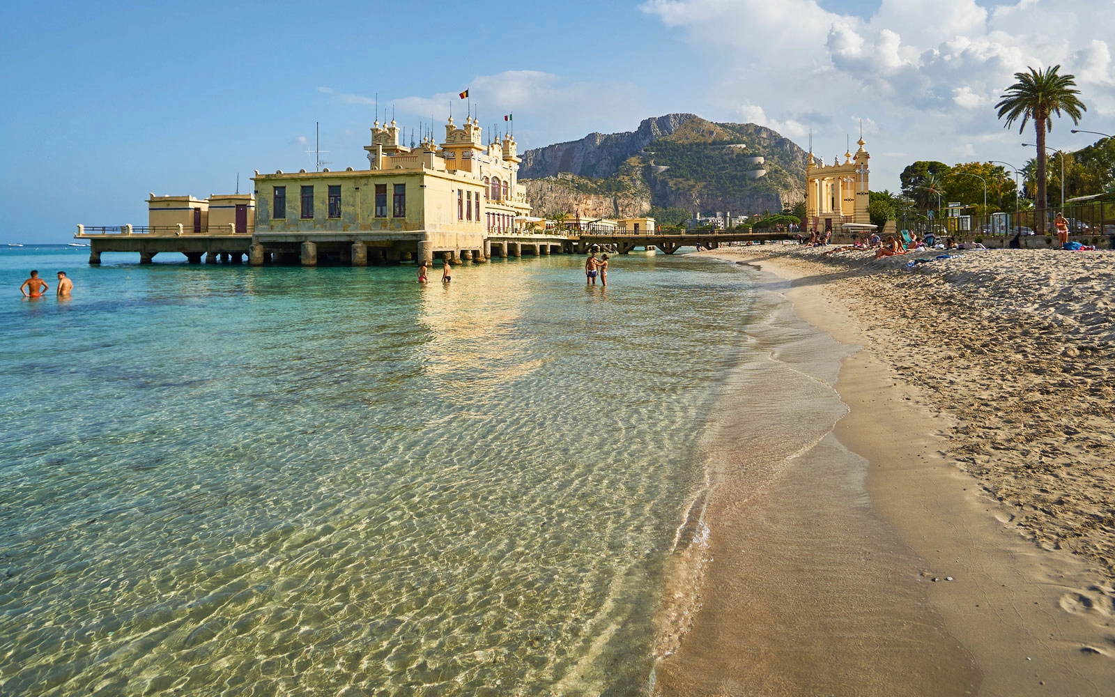  Mondello  strand - Szicília