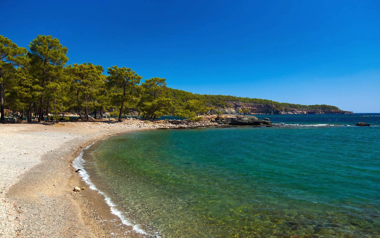 Phaselis Strand tenger hőmérséklete