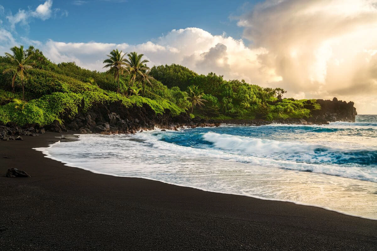  Punalu’u  strand - Hawaii Islands