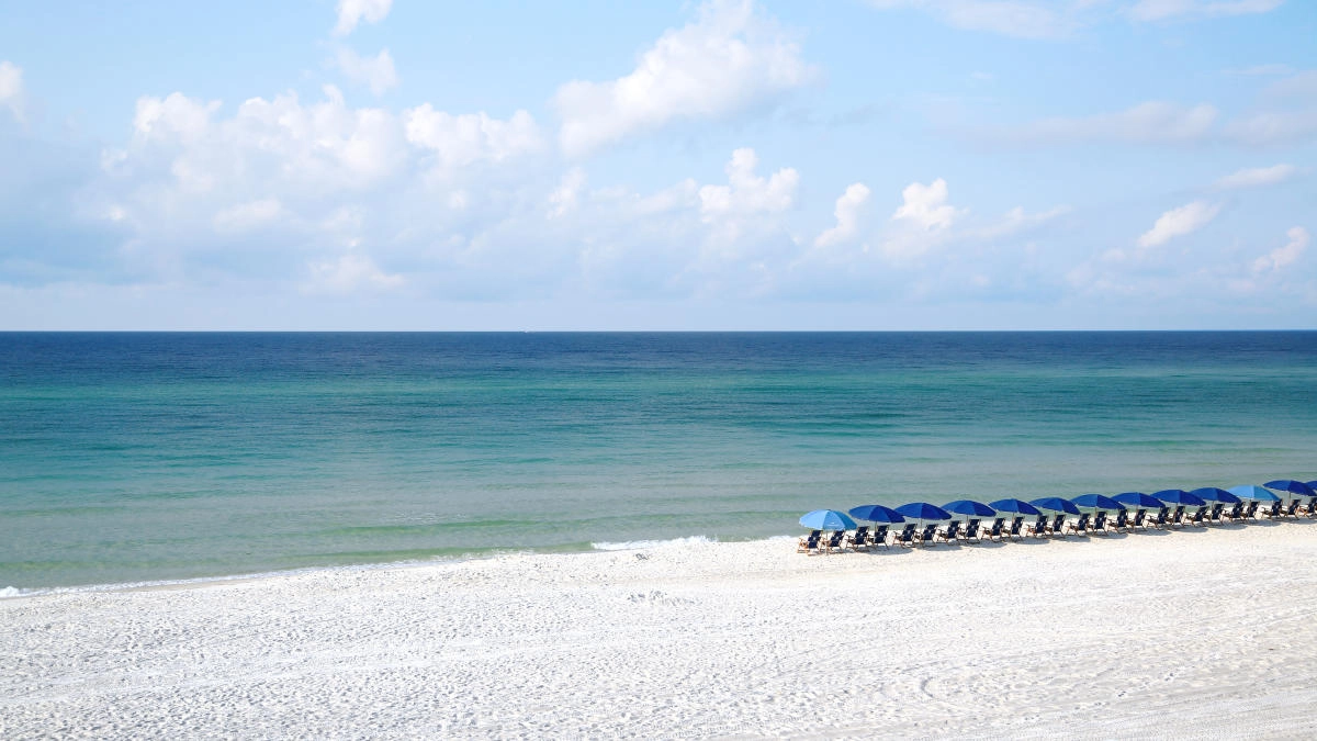 Santa Rosa Strand tenger hőmérséklete