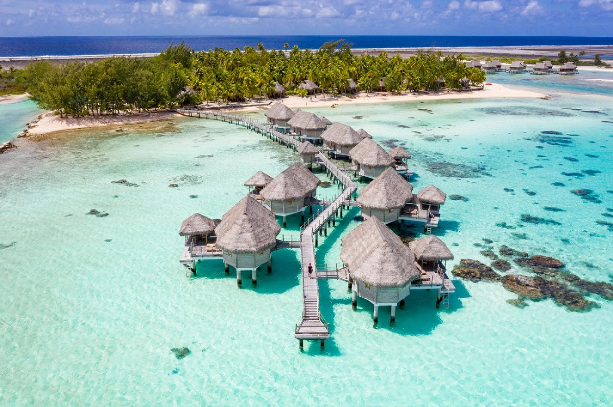  Tikehau  strand - Francia Polinézia
