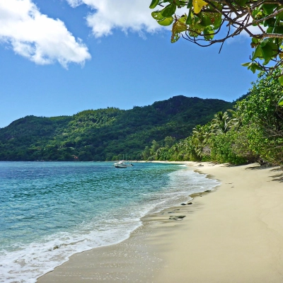 Anse Forbans strand