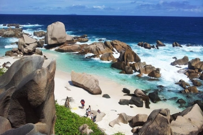 Anse Marron strand