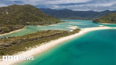 Awaroa Inlet strand