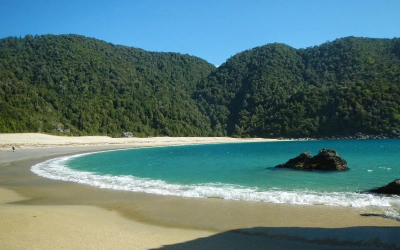 Caleta Cóndor strand