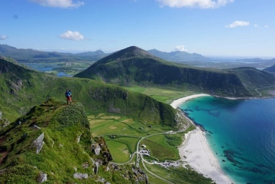 Haukland strand