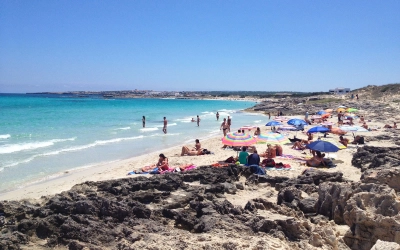 Platja d'es Pujols strand