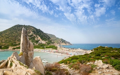 Punta Molentis strand