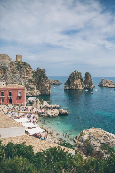 Tonnara di Scopello strand