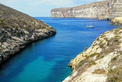 Xlendi strand